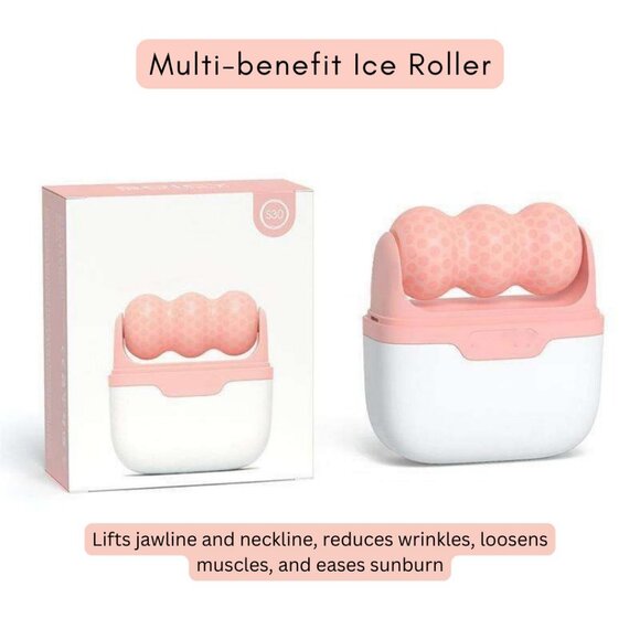 Face Tighten Ice Face Roller & Anti Cellulite Massager Pack1 Combo Pack - Picture 9 of 9
